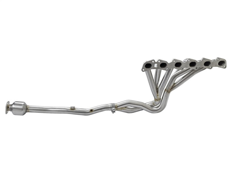 aFe Power Twisted Steel Long Tube Header & Connection Pipes (Street Series) 01-16 Nissan Patrol-SR1 Performance