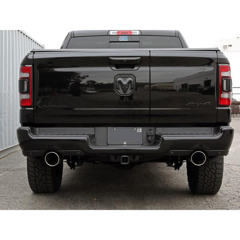 aFe Large Bore-HD 3in 409SS DPF-Back Exhaust System w/ Polished Tip RAM 1500 20-21 V6-3.0