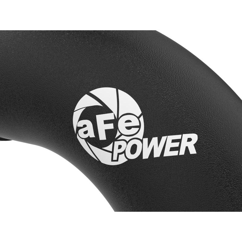 aFe 20-23 GM Diesel Trucks V8 6.6L L5P BladeRunner 3in Aluminum Hot Charge Pipe - Black