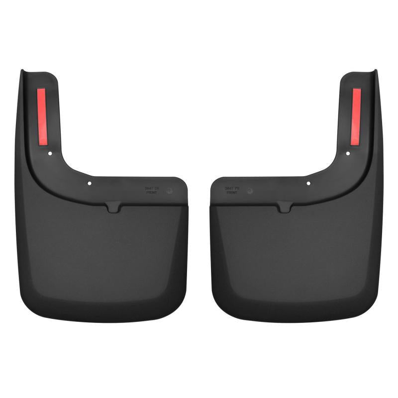 Husky Liners 2017 Ford F-250 / F-350 Super Duty Black Front Mud Guards (w/Flares)-SR1 Performance
