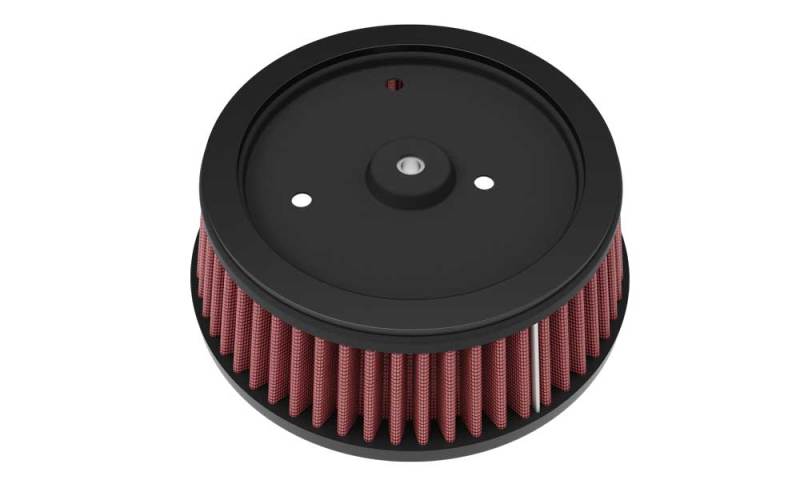 K&N Round Tapered 6.25in Base OD x 5.5in Top OD x 2.125in H Replacement Filter for Harley Davidson-SR1 Performance