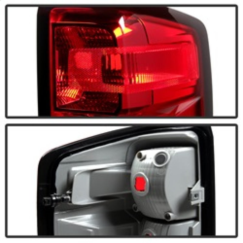 Xtune Chevy Silverado 2014-2016 Passenger Side Tail Lights - OEM Right ALT-JH-CS14-OE-R-SR1 Performance