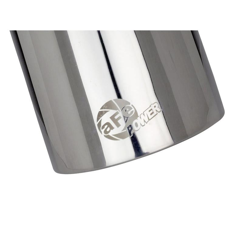 aFe MACH Force-XP 4-1/2in Polished OE Replacement Exhaust Tips - 15-19 Dodge Charger/Hellcat-SR1 Performance