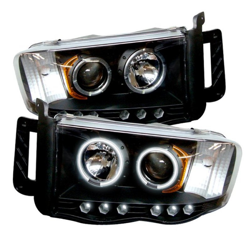 Spyder Dodge Ram 1500 02-05 03-05 Projector Headlights CCFL Halo LED Blk PRO-YD-DR02-CCFL-BK-SR1 Performance