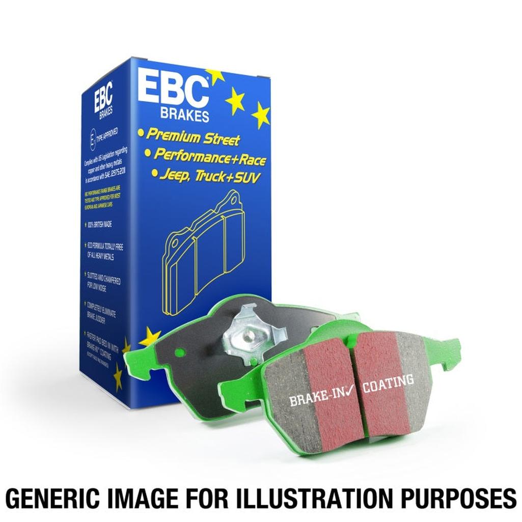 EBC Greenstuff 2000 Series Sport Brake Pads for Dodge Stealth (Part No. DP21098)