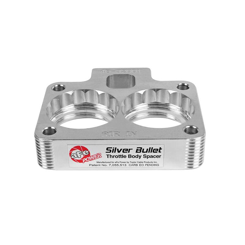 aFe Silver Bullet Throttle Body Spacers TBS Dodge Trucks 94-01 V8-5.2/5.9L