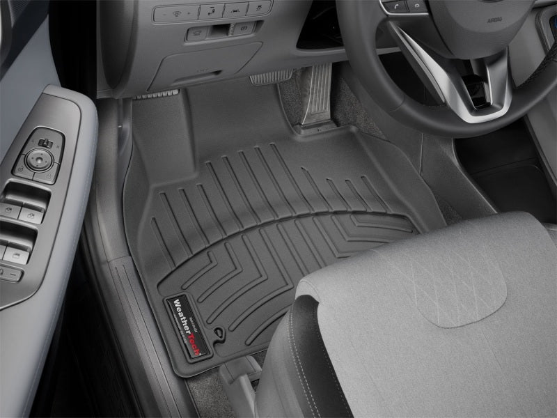WeatherTech DigitalFit Front FloorLiner for Hyundai Palisade – Black, Part Number 4415781