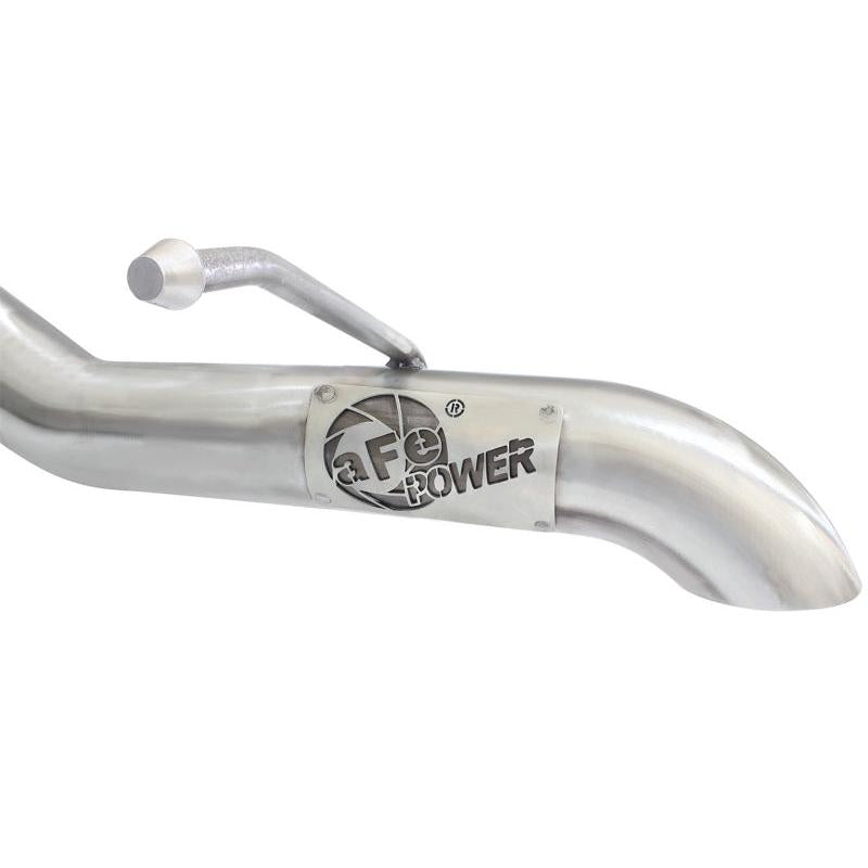 aFe MACHForce XP 2.5in SS-409 Cat-Back Exhaust 07-16 Jeep Wrangler (JK) V6-3.6L/3.8L (2-4 Door)-SR1 Performance