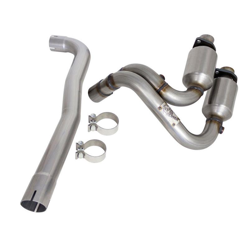 aFe Power Direct Fit Catalytic Converter Replacements Front 04-06 Jeep Wrangler (TJ/LJ) I6-4.0L-SR1 Performance