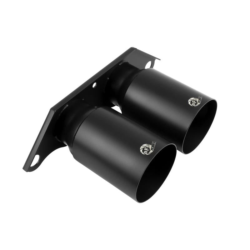 aFe Power Mach Force Xp 4in 304 SS Bolt-On Exhaust Tips Satin Black 14-19 Porsche 911 GT3 3.8L/4.0L-SR1 Performance