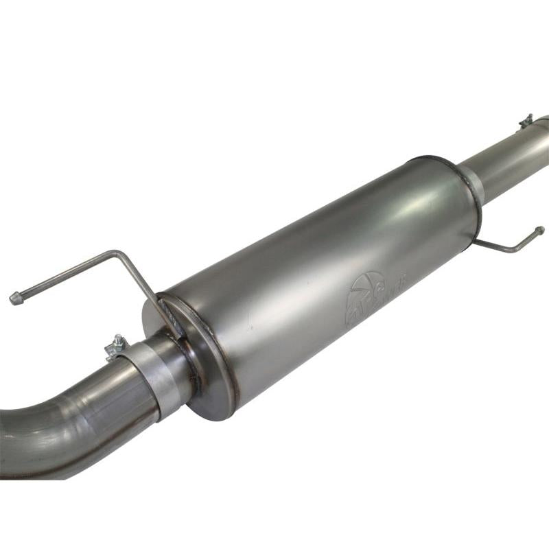 aFe MACHForce XP Exhaust Cat-Back SS-409 4in Polished Tip 11-12 Ford F-150 EcoBoost V6-3.5L (tt)-SR1 Performance
