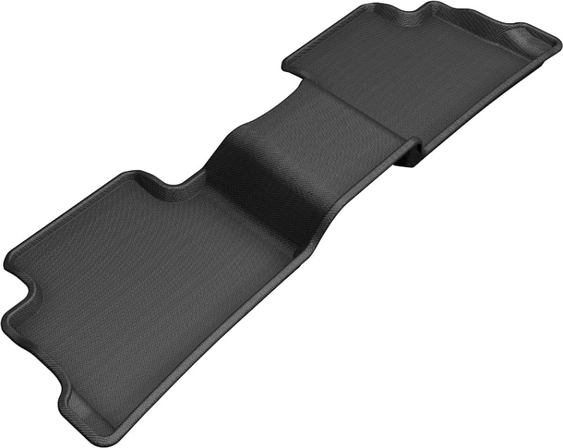 3D MAXpider 2018-2020 Hyundai Kona Kagu 2nd Row Floormats - Black-SR1 Performance