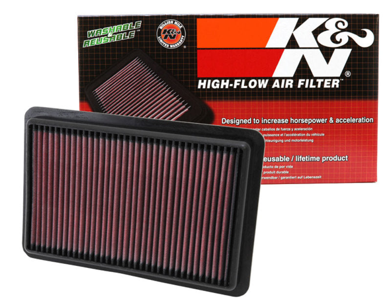 K&N Replacement Air Filter 12-13 Mazda 3 Skyactiv 2.0L / 13-14 Mazda CX-5 2.0L / 14 Mazda 6 2.5L-SR1 Performance