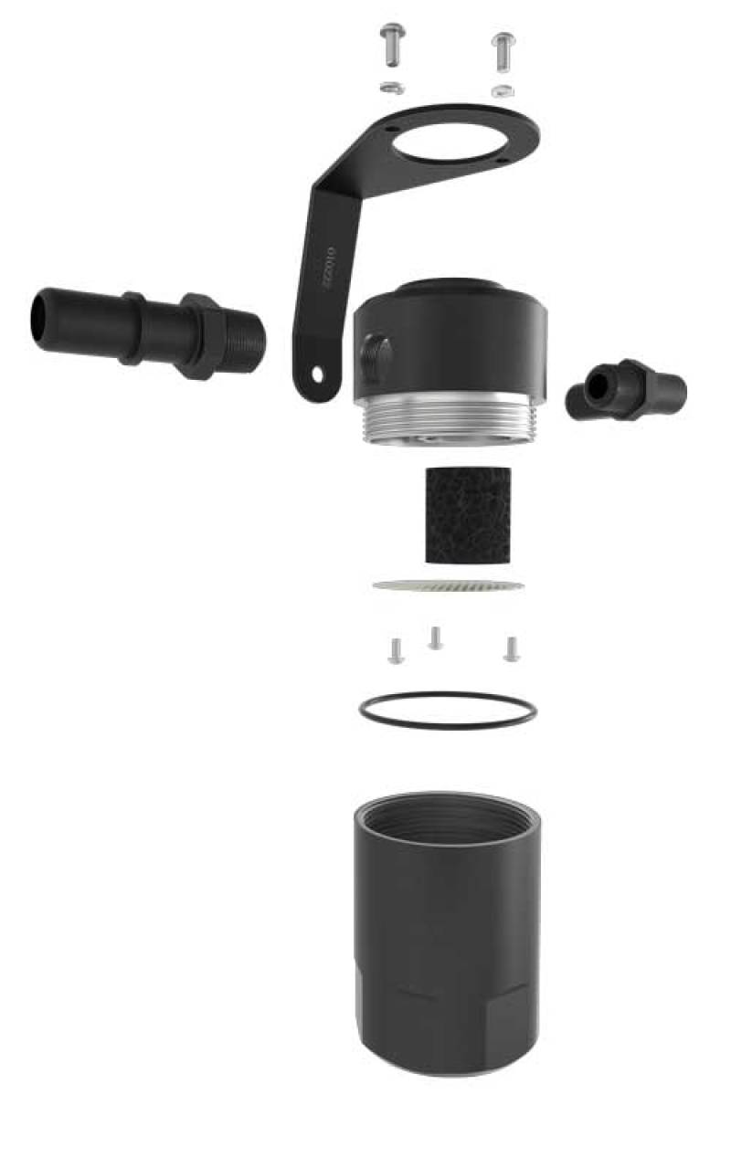K&N 18-23 Ford Mustang GT 5.0L V8 (Gas) Catch Can Oil Separator-SR1 Performance