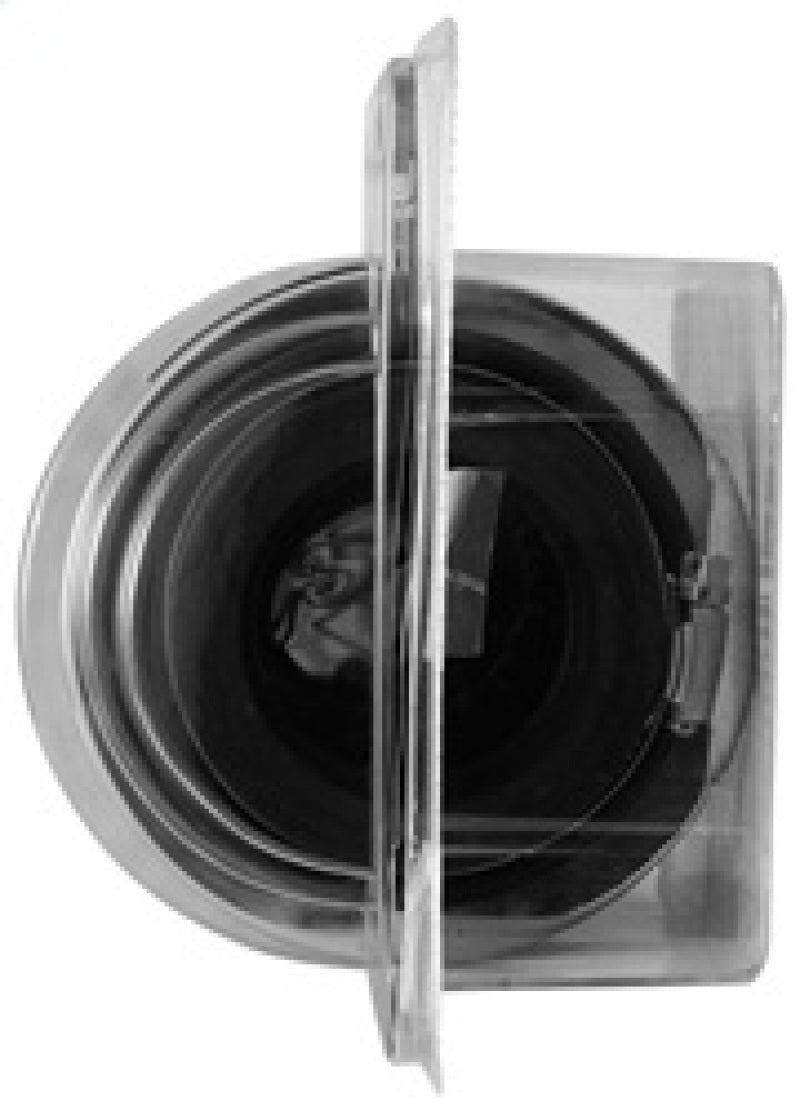 K&N Universal Chrome Filter 2 3/4in FLG / 4 1/2in Bottom / 4 1/2in Height-SR1 Performance