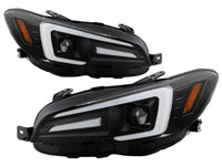 Spyder Subaru Impreza WRX 15-20 Halogen Model Projector Headlights - Black PRO-YD-SWRX15SI-SBSEQ-BK-SR1 Performance