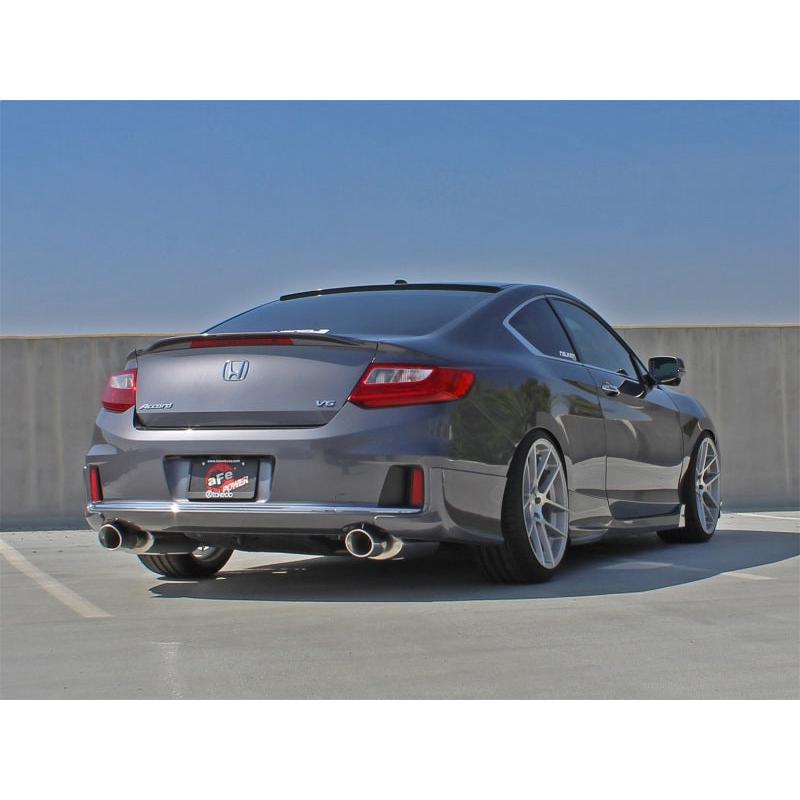 aFe Takeda Exhaust Cat-Back 13-14 Honda Accord Coupe EX-L V6 3.5L 304SS-SR1 Performance