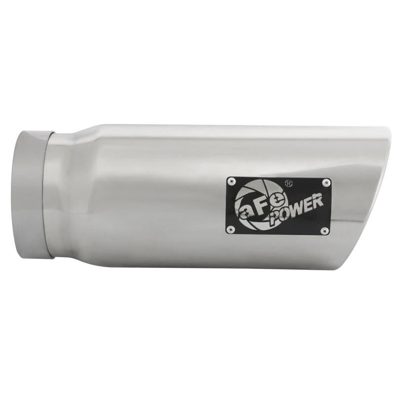 aFe MACHForce-Xp 5in Inlet x 6in Outlet x 15in length Polished Exhaust Tip