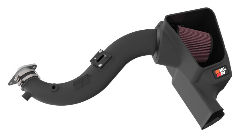 K&N 2024 Ford Mustang Ecoboost L4-2.3L F/L Turbo Aircharger - Cold Air Intake System-SR1 Performance