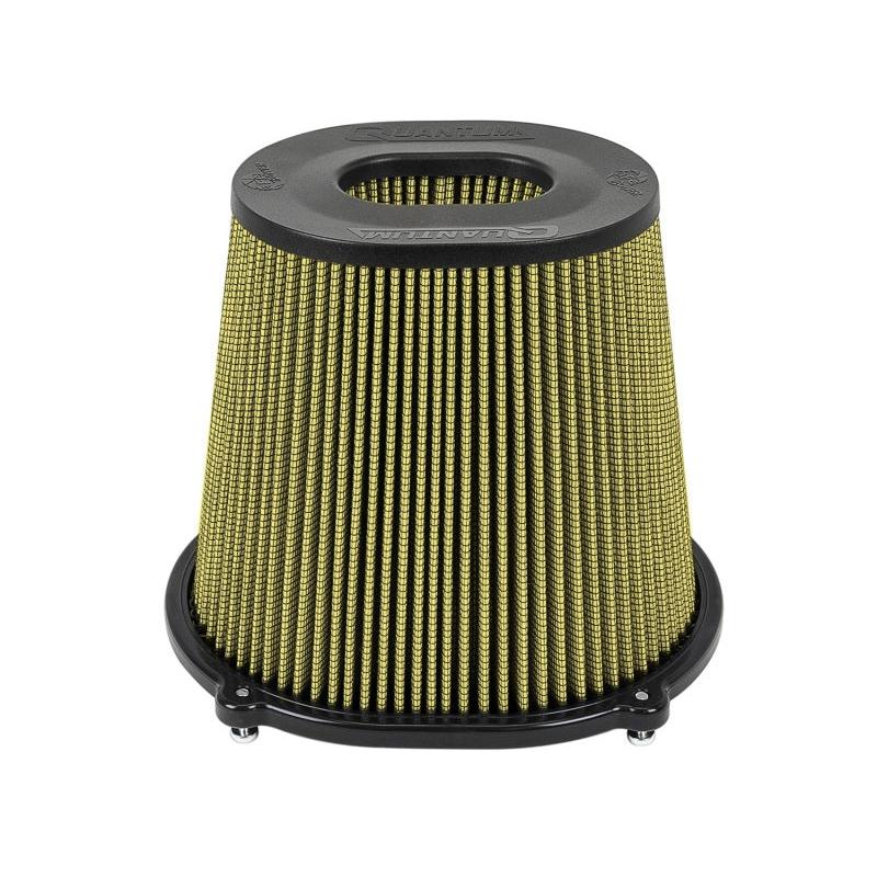 aFe Quantum Pro-Guard 7 Air Filter Inverted Top - 5in Flange x 8in Height - Oiled PG7-SR1 Performance