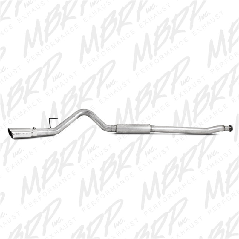 MBRP 11-13 Ford F-150 3.5L V6 EcoBoost 4in Cat Back Single Side Alum Exhaust System-SR1 Performance