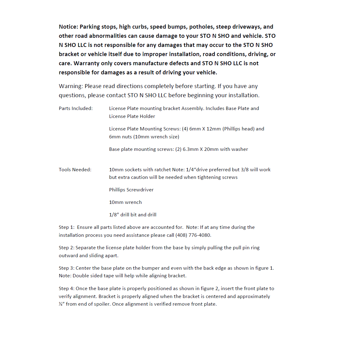 2018 Kia Stinger License Plate Frame Bracket-SR1 Performance