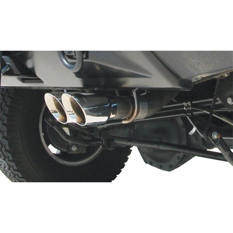 Corsa 2003-2006 Hummer H2 6.0L V8 Polished Sport Cat-Back Exhaust