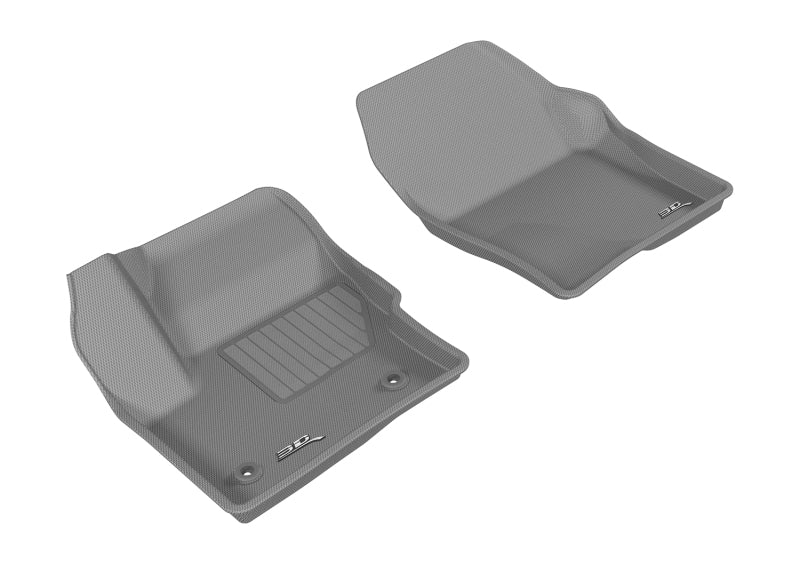3D MAXpider 2015-2016 MKC Kagu 1st Row Floormat - Gray-SR1 Performance