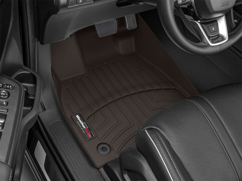 WeatherTech DigitalFit FloorLiner for 2023-2024 Honda Pilot Front - Cocoa