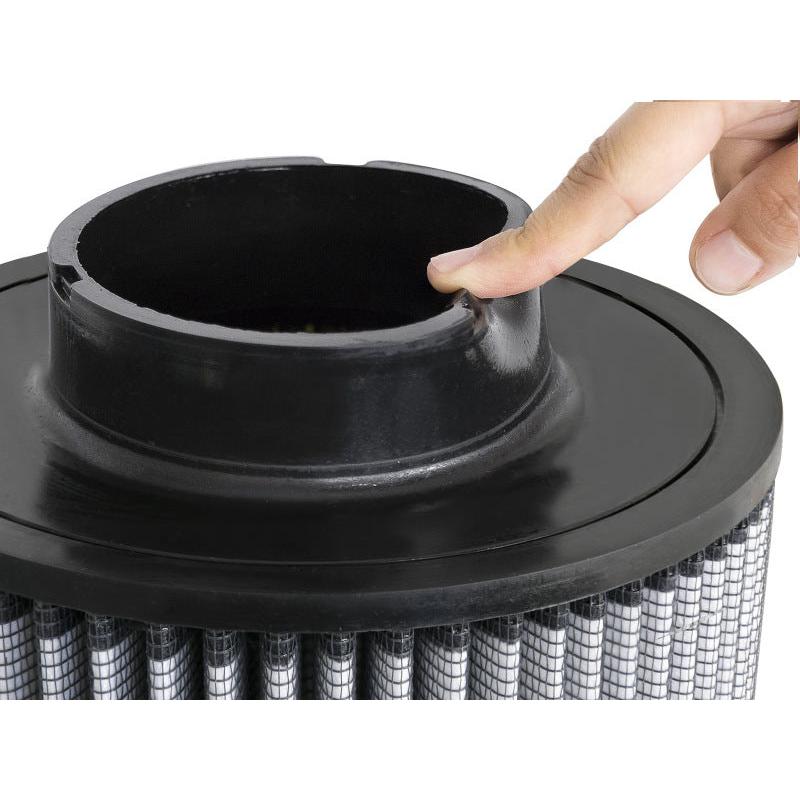 aFe Magnum FLOW Universal Air Filter w/ Pro DRY S Media 4 F x 8-1/2in B x 8-1/2in T x 11in H-SR1 Performance