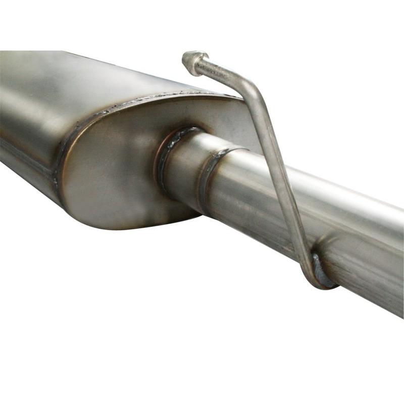 aFe MACHForce XP Exhausts Cat-Back SS-409 EXH CB Toyota Tundra 10-11 V8-5.7L 145.7 WB (blk tip)-SR1 Performance