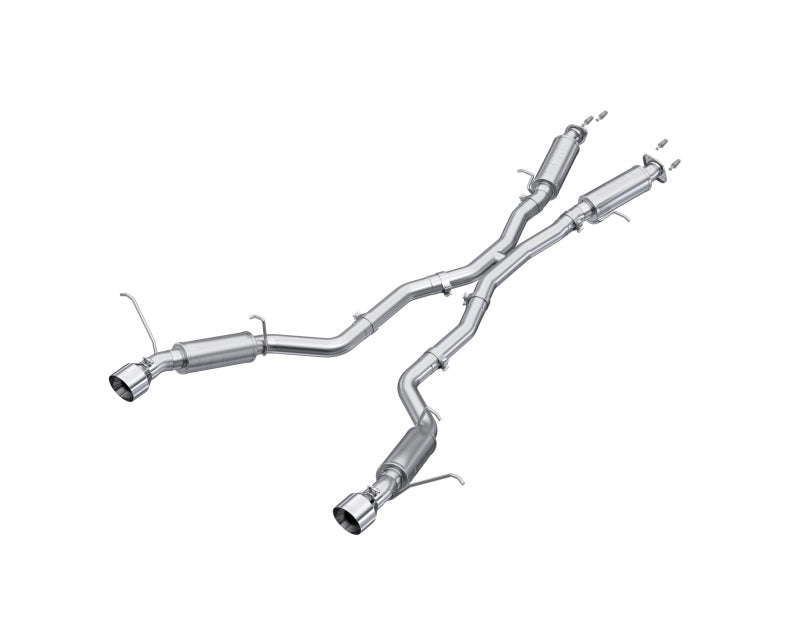 MBRP 2012+ Jeep Grand Cherokee SRT 6.4L 3in Dual Rear Exit Aluminized Catback Exhaust - T304 Tips-SR1 Performance
