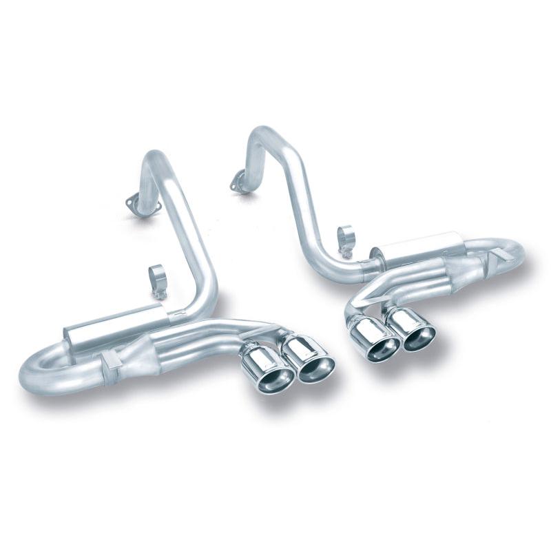 Borla 97-04 Corvette Coupe/Conv/Hatchback 5.7L 8cyl 4spd/6spd RWD Classic S-Typein Cat-Back Exhaust