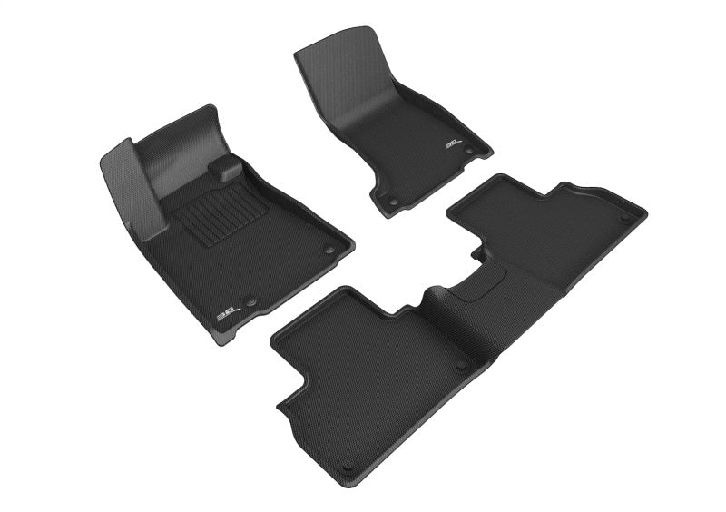 3D Maxpider 19-23 Maserati Levante Kagu Floor Mat- Black R1 R2-SR1 Performance