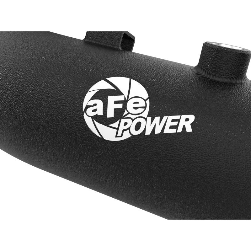 aFe 23-24 Ford F250/F350 Super Duty V8-6.7L BladeRunner 3 In. Aluminum Hot Charge Pipe- BLK-SR1 Performance
