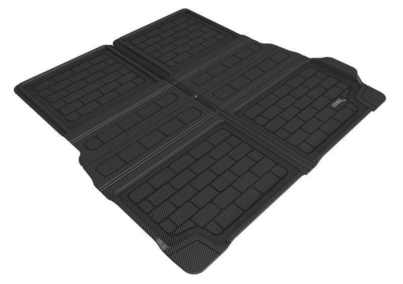 3D MAXpider 19-21 BMW X7 (G07) Behind 2nd Row Kagu Cross Fold Cargo Liner - Black-SR1 Performance
