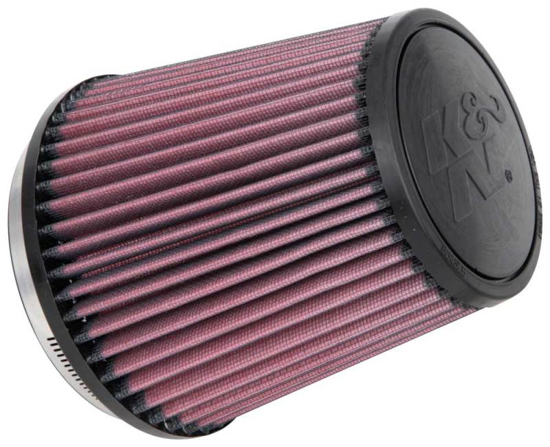 K&N Filter Universal Rubber Filter Round Tapered 4.5in Flange 5.875in Base 4.5 inch Top 6in Height-SR1 Performance