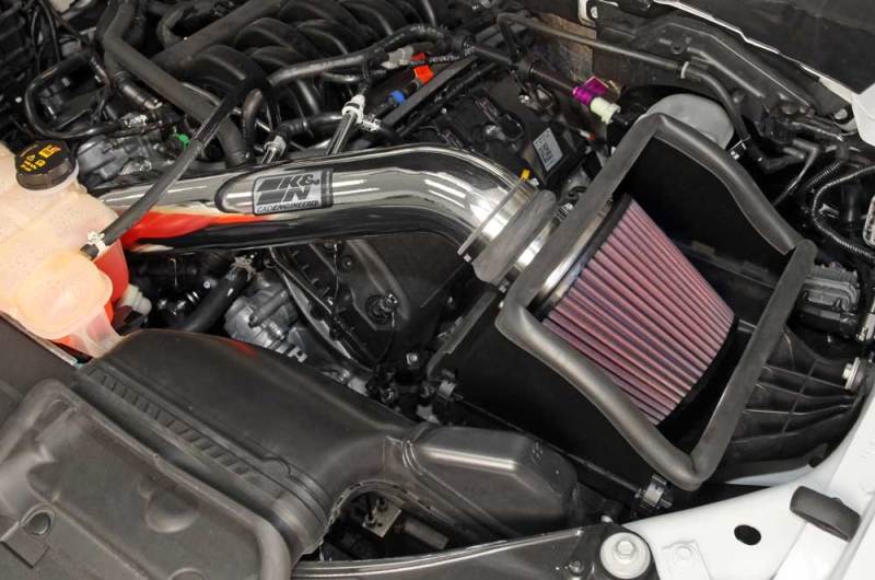 K&N 15 Ford F150 5.0L V8 F/I High Flow Performance Intake Kit-SR1 Performance