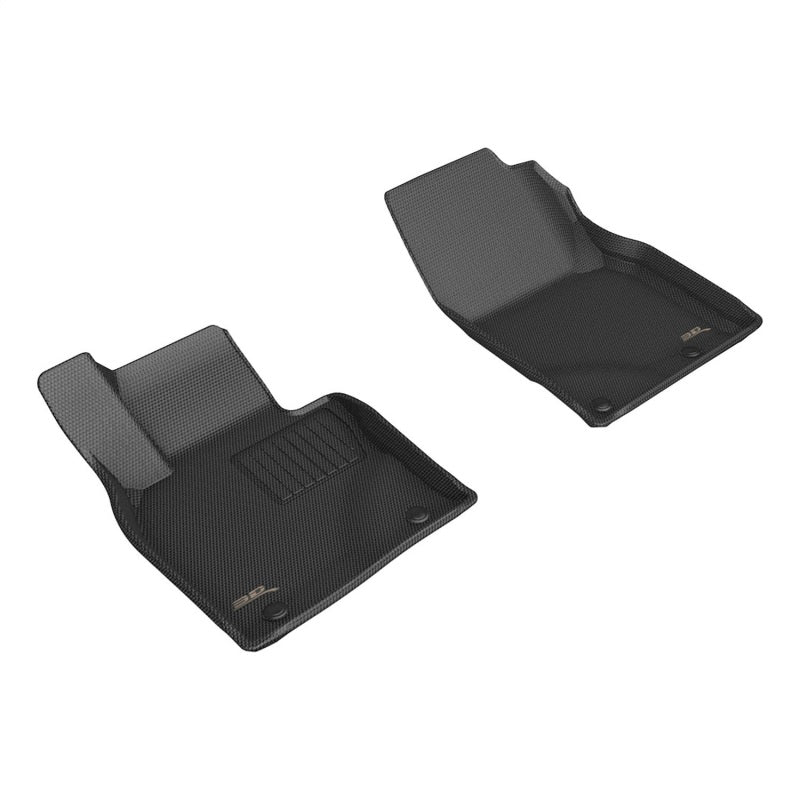 3D Maxpider 2023+ Mazda Cx-50 Kagu Floor Mat- Black R1-SR1 Performance