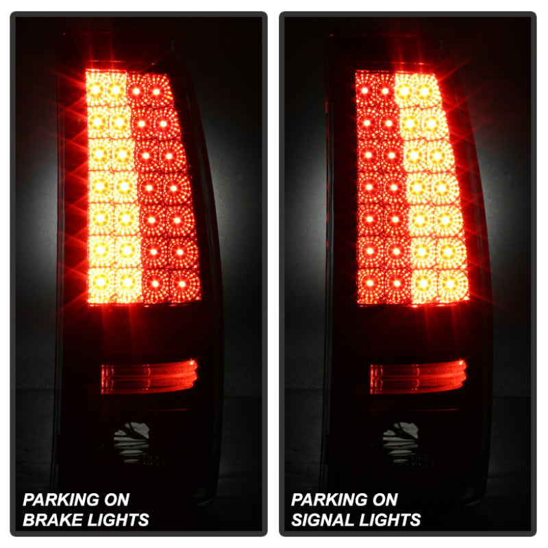 Spyder Chevy Silverado 1500 03-06 (Not Fit Stepside)LED Tail Lights Red Clear ALT-YD-CS03-LED-RC-SR1 Performance