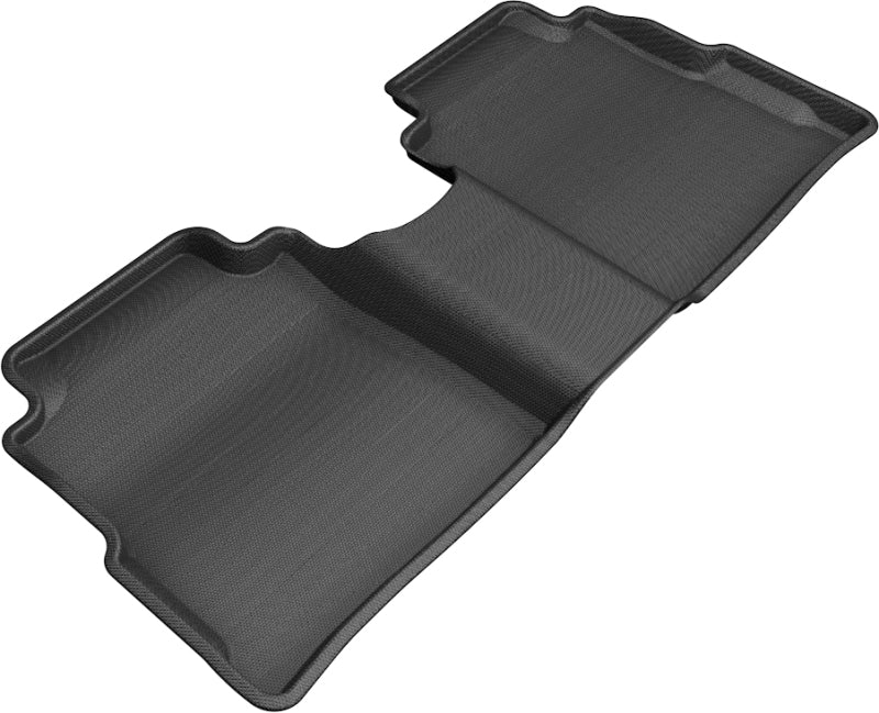 3D MAXpider 2018-2019 Nissan Kicks Kagu 2nd Row Floormats - Black-SR1 Performance