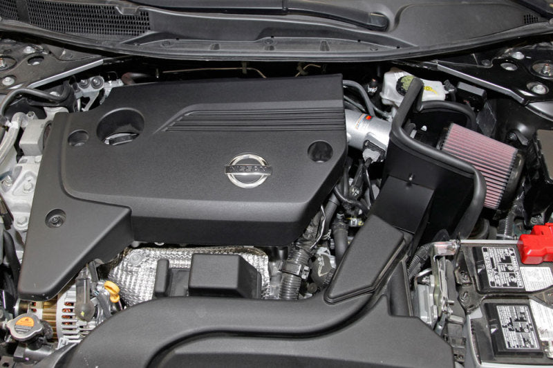K&N 69 Series Typhoon Performance Intake Kit - Silver for 13-14 Nissan Altima 2.5L L4-SR1 Performance