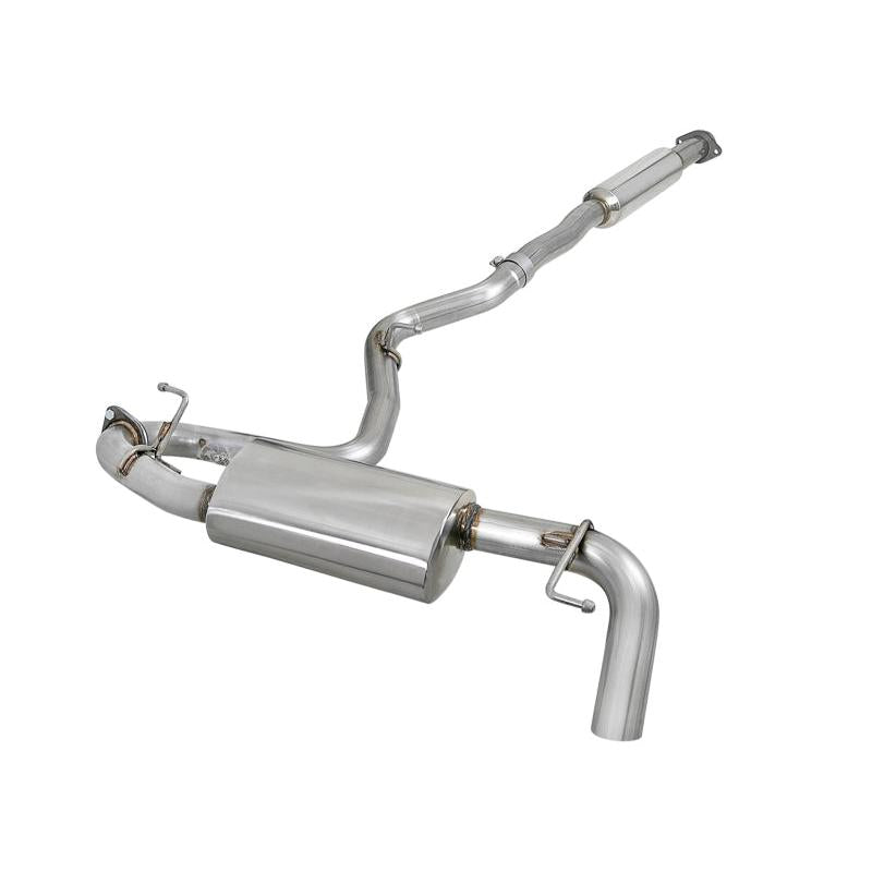 aFe POWER Takeda 2.5in 304 SS Cat-Back Exhaust System Subaru Crosstrek 18-19 H4-2.0L-SR1 Performance