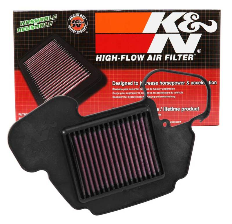 K&N 2013-2015 Honda Grom 125/MSX125 Air Filter-SR1 Performance