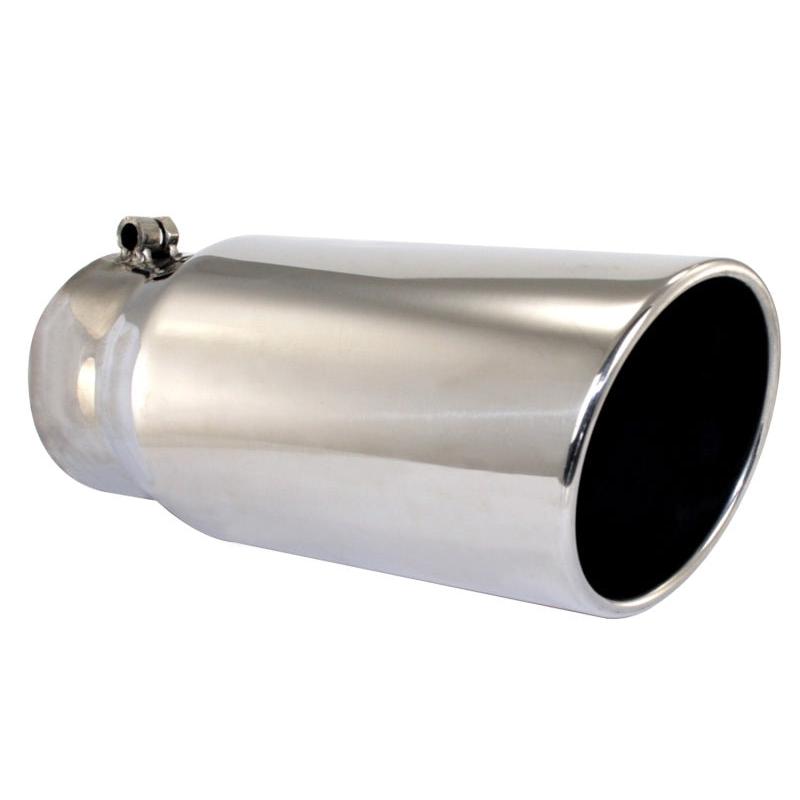 aFe MACHForce XP Exhausts Tips SS-304 EXH Tip 4x5x12L Direct Bolt-On (pol)-SR1 Performance