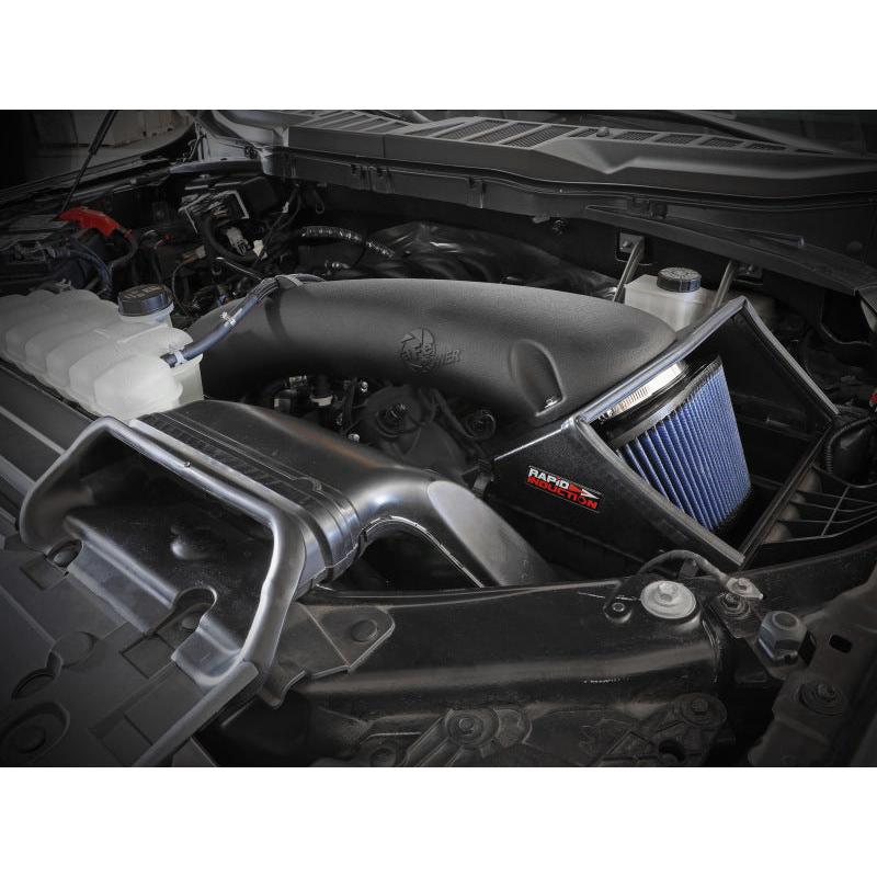 aFe Rapid Induction Cold Air Intake System w/Pro 5R Filter 2021+ Ford F-150 V8-5.0L-SR1 Performance