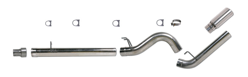 Diamond Eye KIT 5in DPF-BACK SGL SS 08-09 6 4L F250-F350 PCKGD BX46X14X14OD EL-PL-SR1 Performance