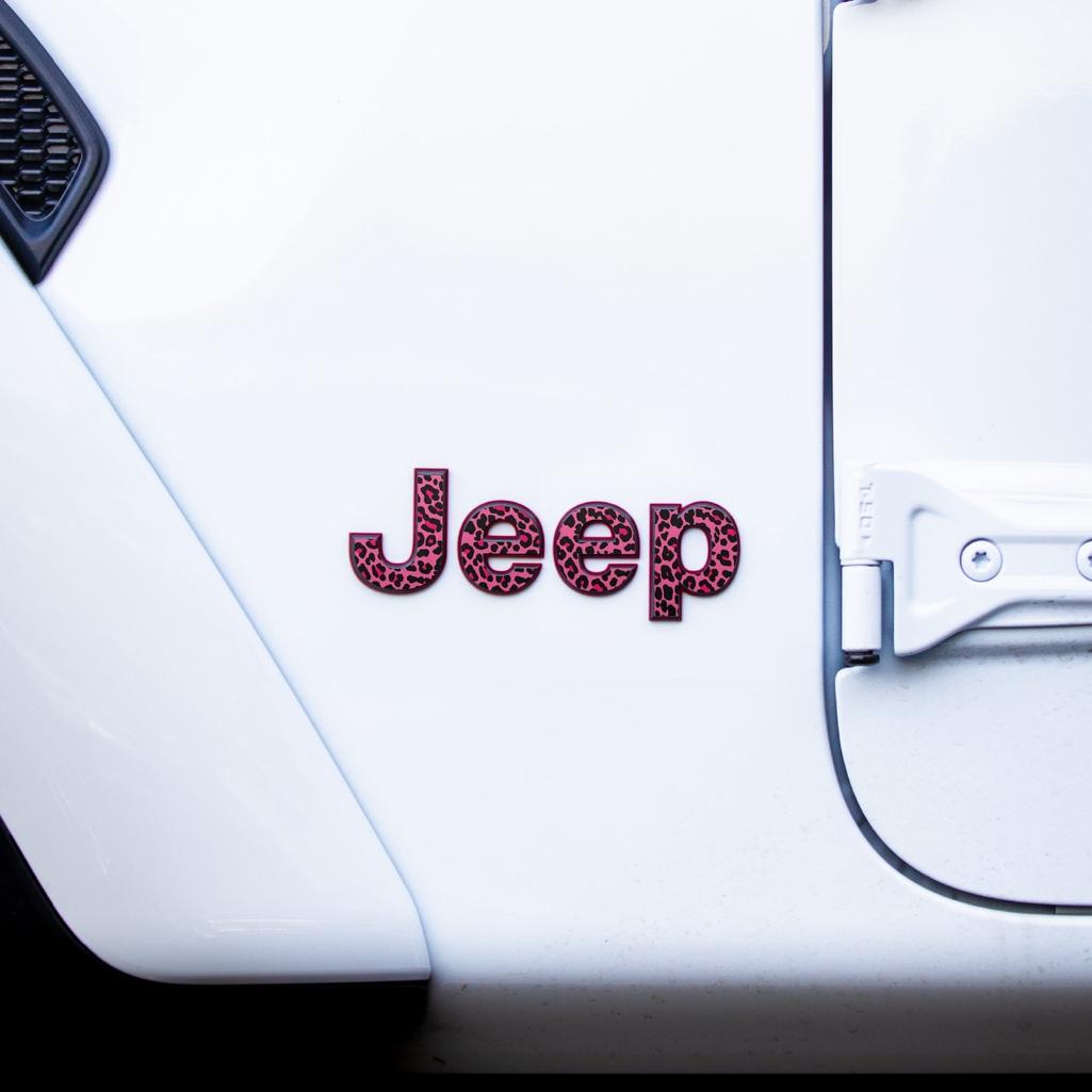 JEEP Gladiator Emblem Overlay Decal Set | Fits 2020+ Jeep Gladiator