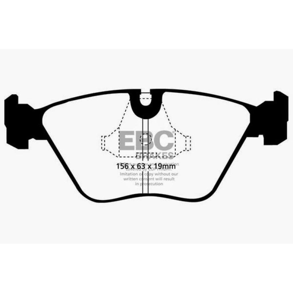 EBC Yellowstuff Front Brake Pads for BMW Z3 and M3 (Part No. DP4689R)
