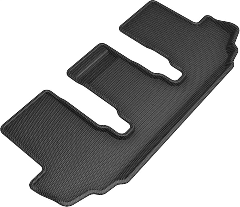 3D MAXider 20-23 Toyota Highlander 8-Seat Kagu Black Floor Mat - Row 3-SR1 Performance